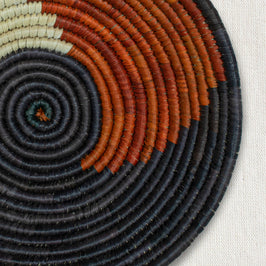 Handwoven Boho Bowl Basket - Organizer