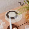 Inka Wood Tray Round - Small - Dark