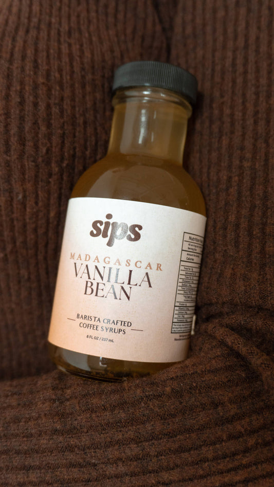 Madagascar Vanilla Bean Coffee Syrup | Sips