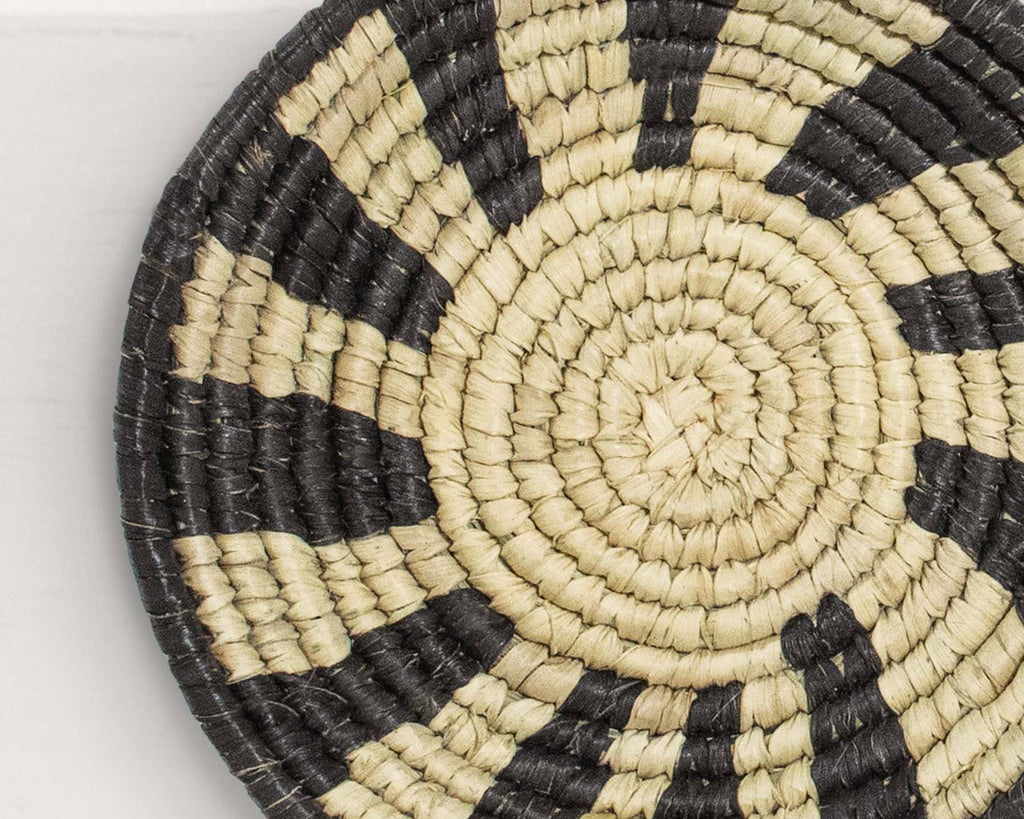 Boho Mini Stripe Bowl Basket