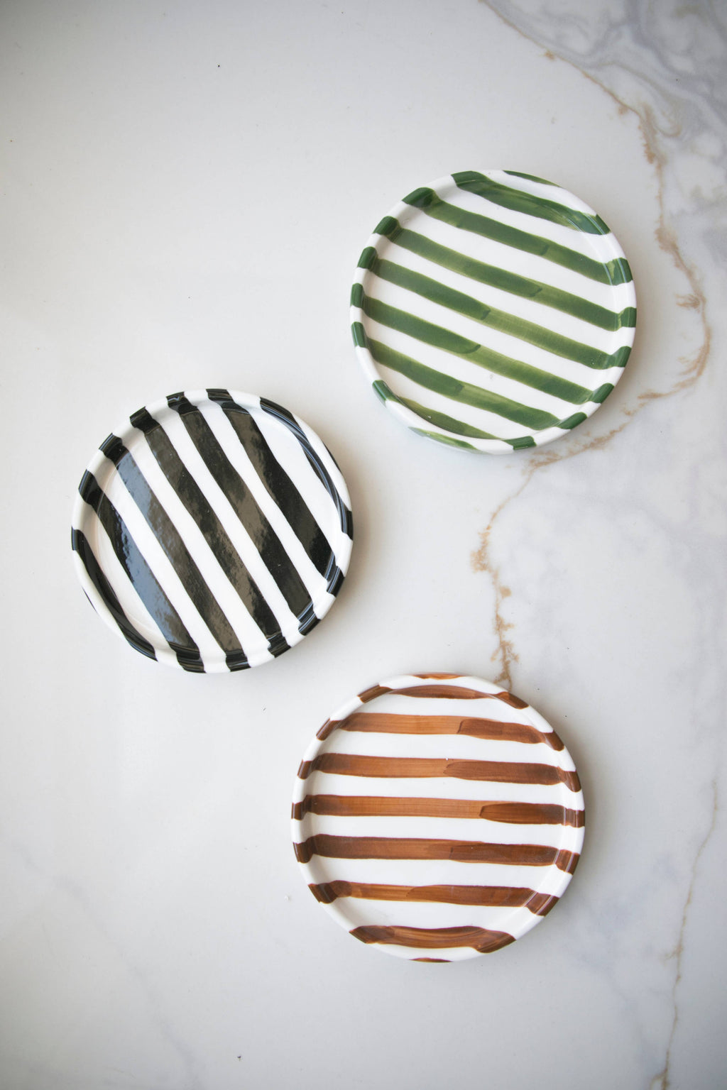 Striped Plates