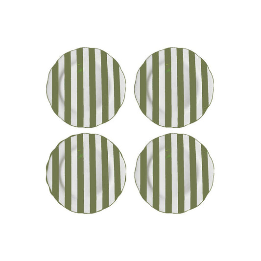 Trattoria kaki dessert plates D19cm