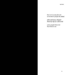 Milk and Honey by Rupi  Kaur