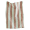 Linen & Cotton Stripe Dishtowel - Blush