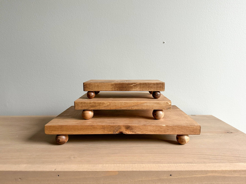 Wood Riser | Soap Stand | Wood Stand | Walnut