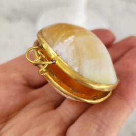 Mini Gold Mother of Pearl Trinket Box