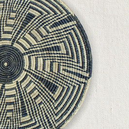 Handwoven Squash Blossom Bowl Basket
