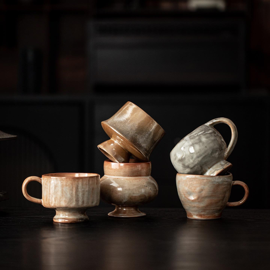 Japanese Style Pottery Tea/Coffee Cup