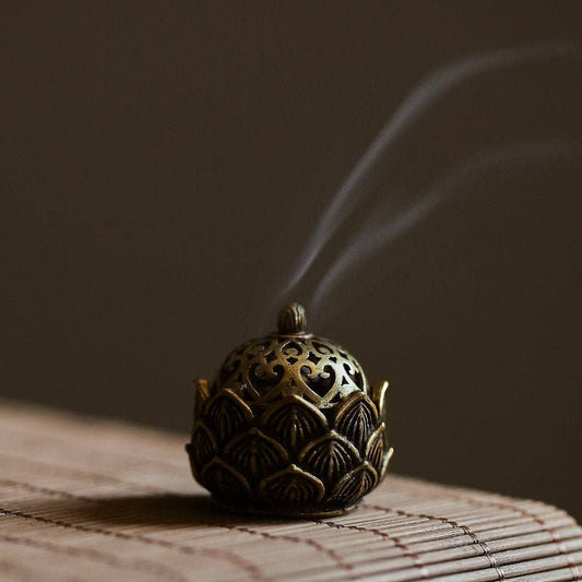 Mini Brass Incense Holder - Japan