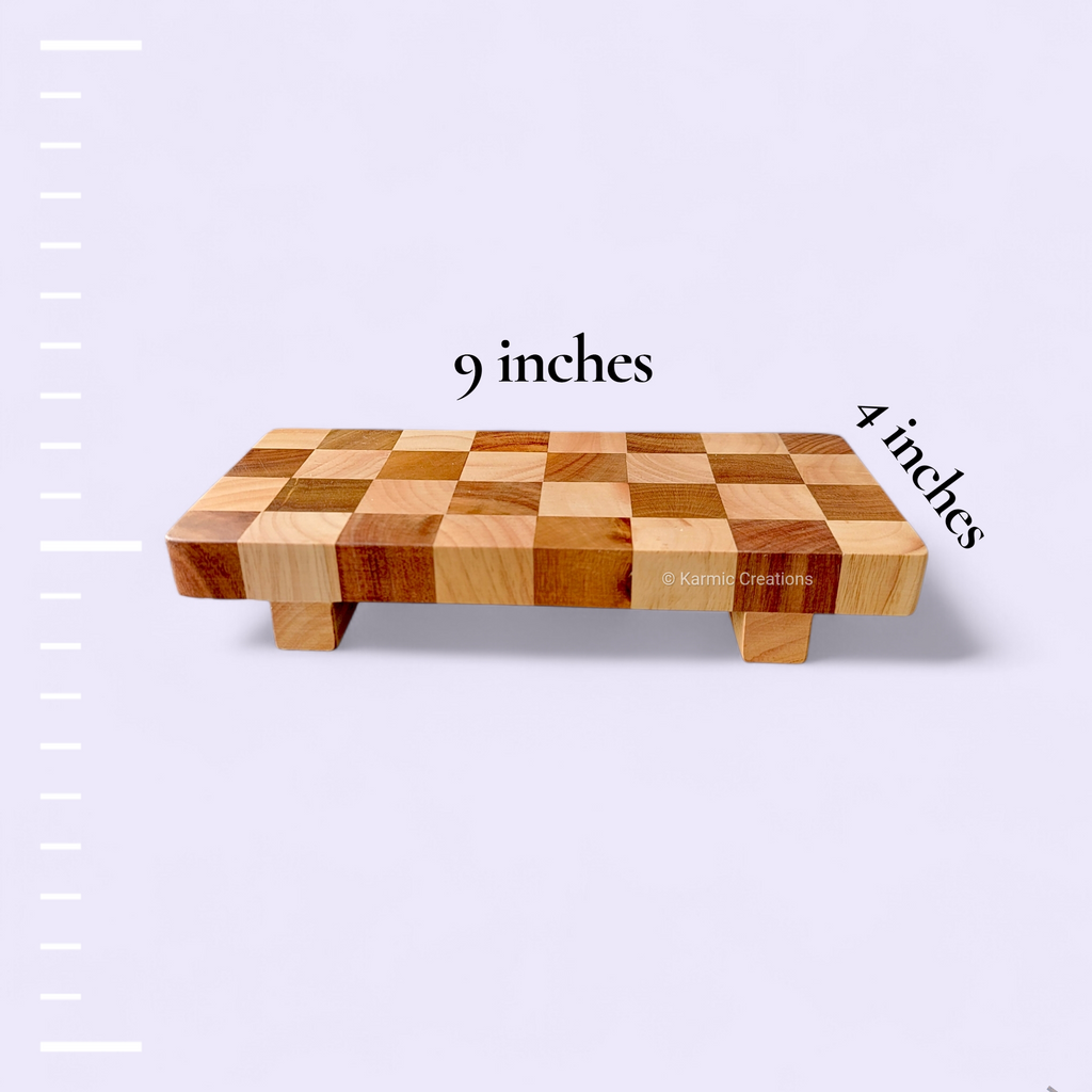 Wooden Trivet. Table Organizer, Riser.