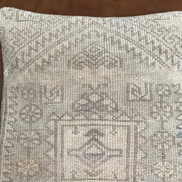 Pastel Vintage Persian Rug Pillow - Asli