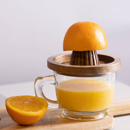 Wood Juicer with Glass Cup - Marigold Market