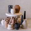 India Terracotta Vase Natural Dia 9.45"