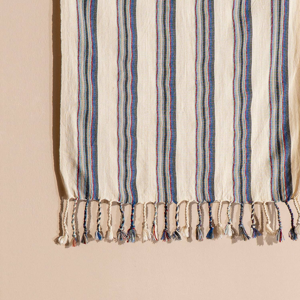 Turkish Hand/Dish Towels Peshtemal - Striped Multicolor