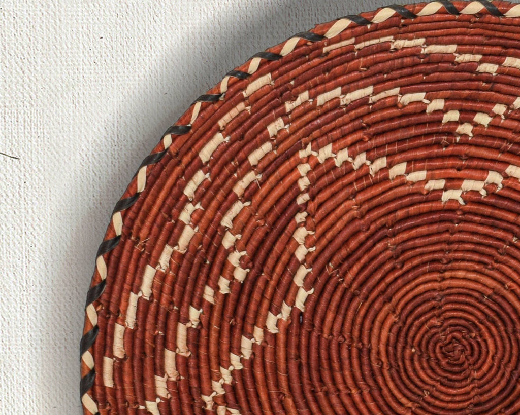 Fiery Star Flat Basket