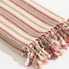 Turkish Hand/Dish Towels Peshtemal - Striped Red