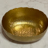 Hammered Gold Bowl