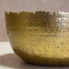 Hammered Gold Bowl
