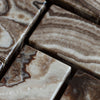 Chocolate Onyx Candle Holders