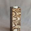 Chocolate Onyx Candle Holders