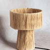 Handmade Woven Raffia Table Lamp Shade 25cm