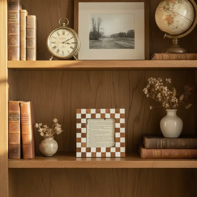 Checkered Photo Frame 5x5