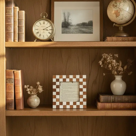 Checkered Photo Frame 5x5