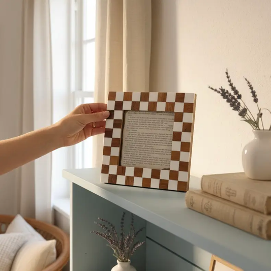 Checkered Photo Frame 5x5