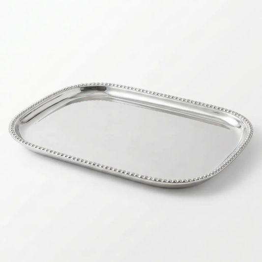 Rectangle Beaded Tray - Large