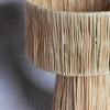 Handmade Woven Raffia Table Lamp Shade 25cm