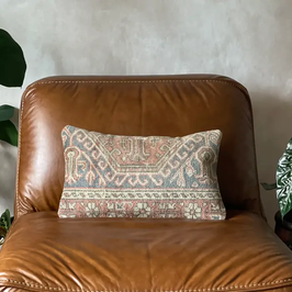 Pinar - Turkish Rug Lumbar Pillow