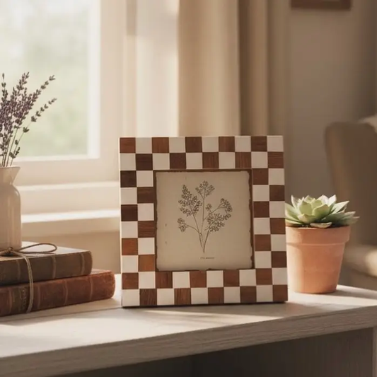 Checkered Photo Frame 5x5