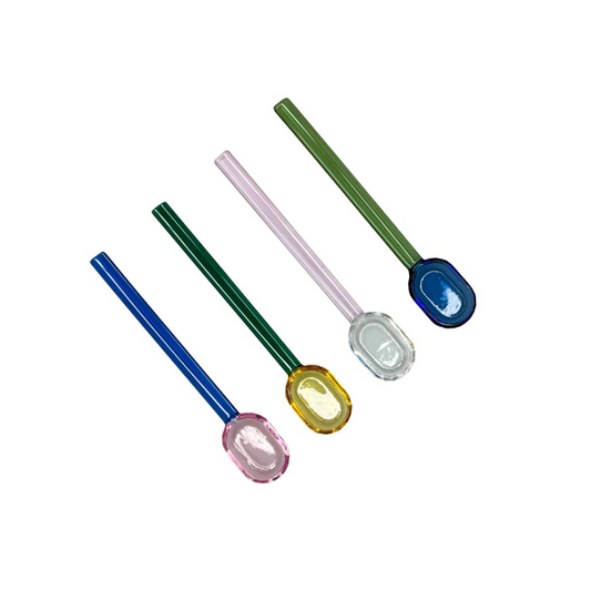 Multi Glass Teaspoon - Flat Edge